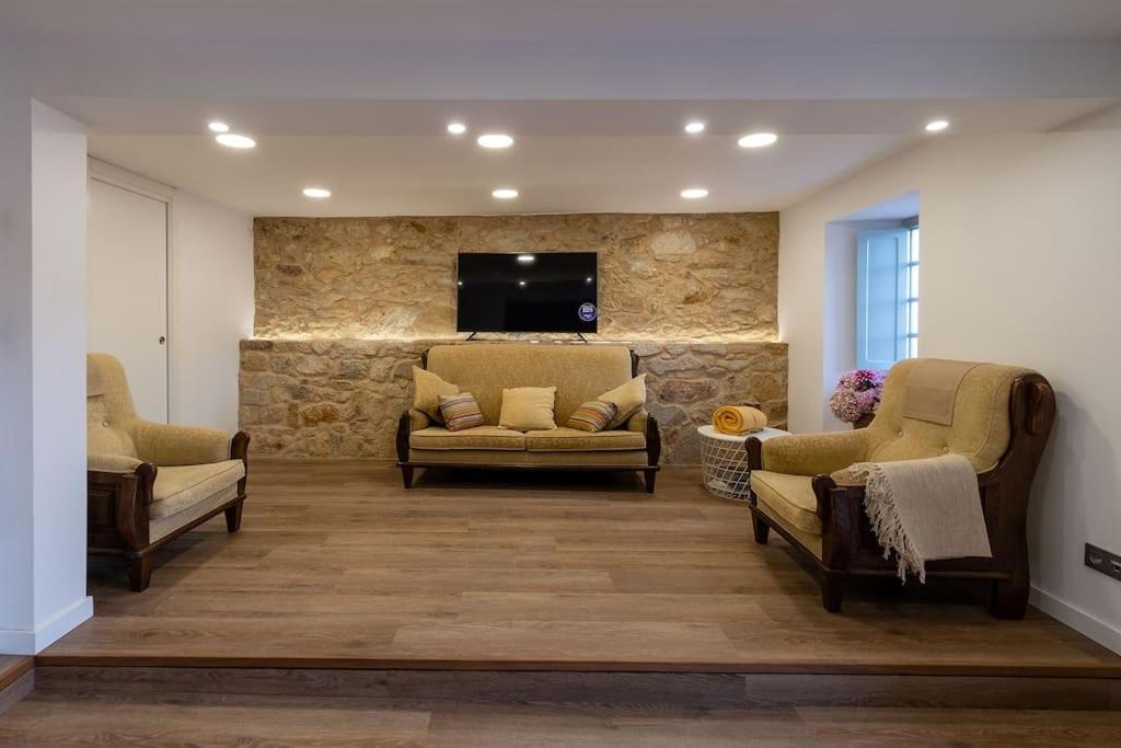 Villa Casa Antonio Larino Carnota Esterno foto