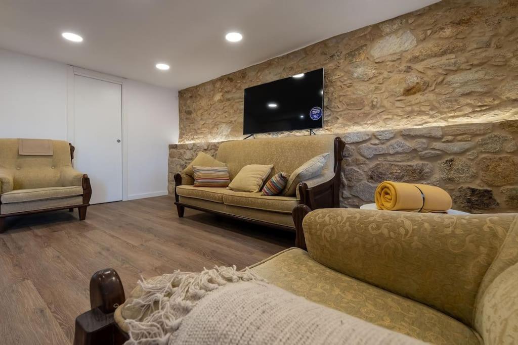 Villa Casa Antonio Larino Carnota Esterno foto